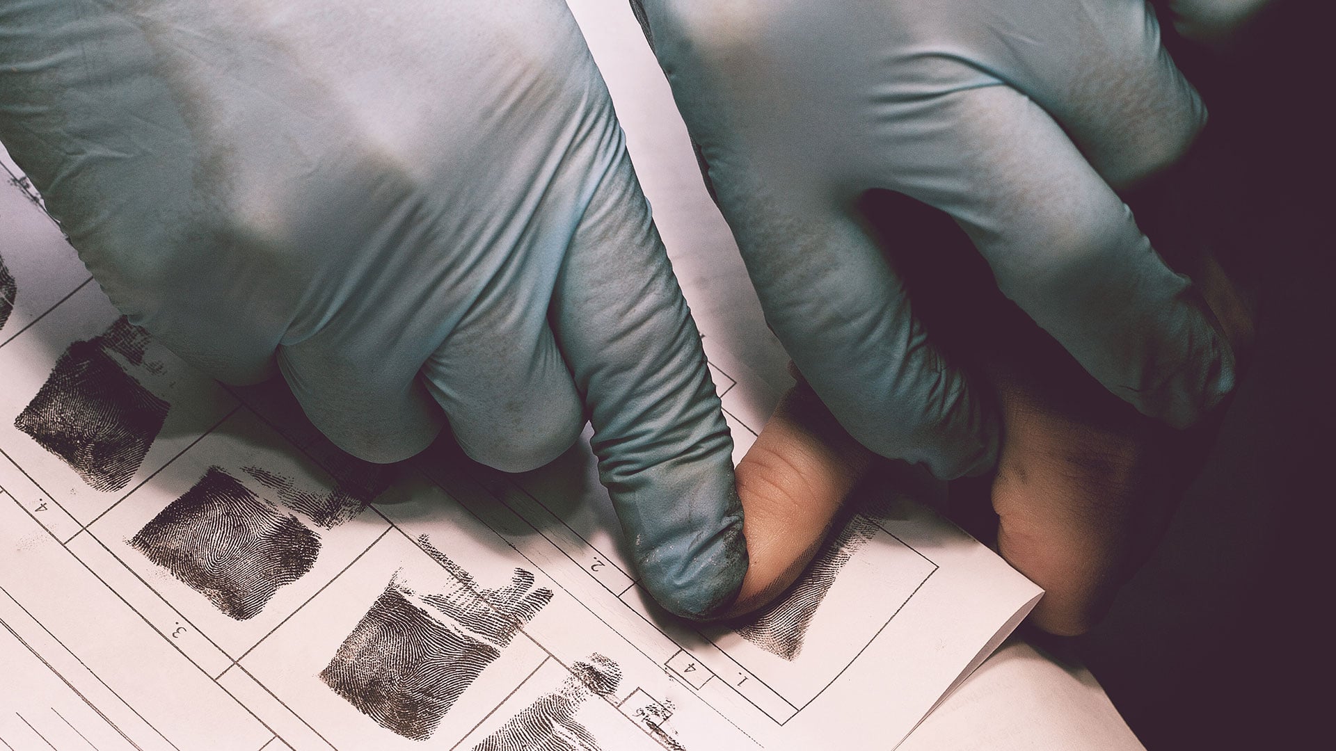 Fingerprinting Gloved